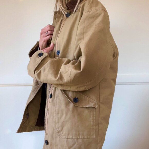 H&M Oversize Canvas Barn Jacket - Picture 3 of 4